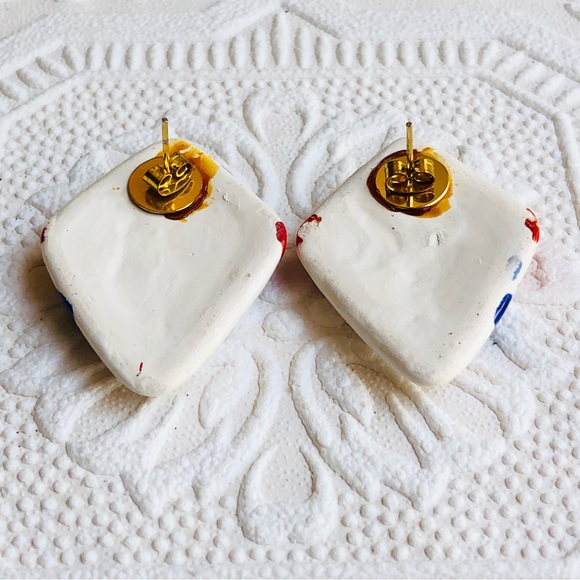 Vintage Handmade Earrings - Picture 5 of 11